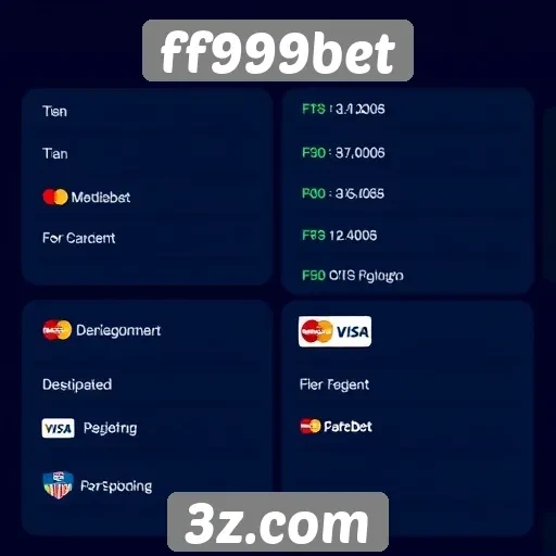 Métodos de pagamento oferecidos pelo ff999bet